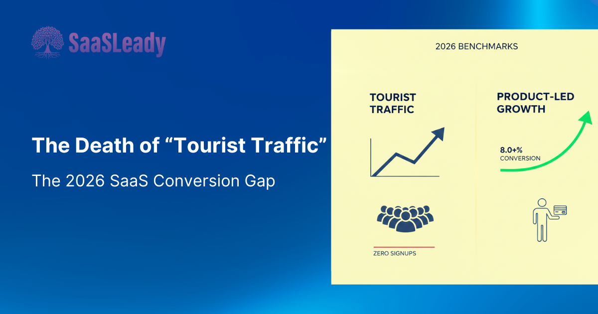 Why Your SaaS Content Drives Traffic but Zero Signups
