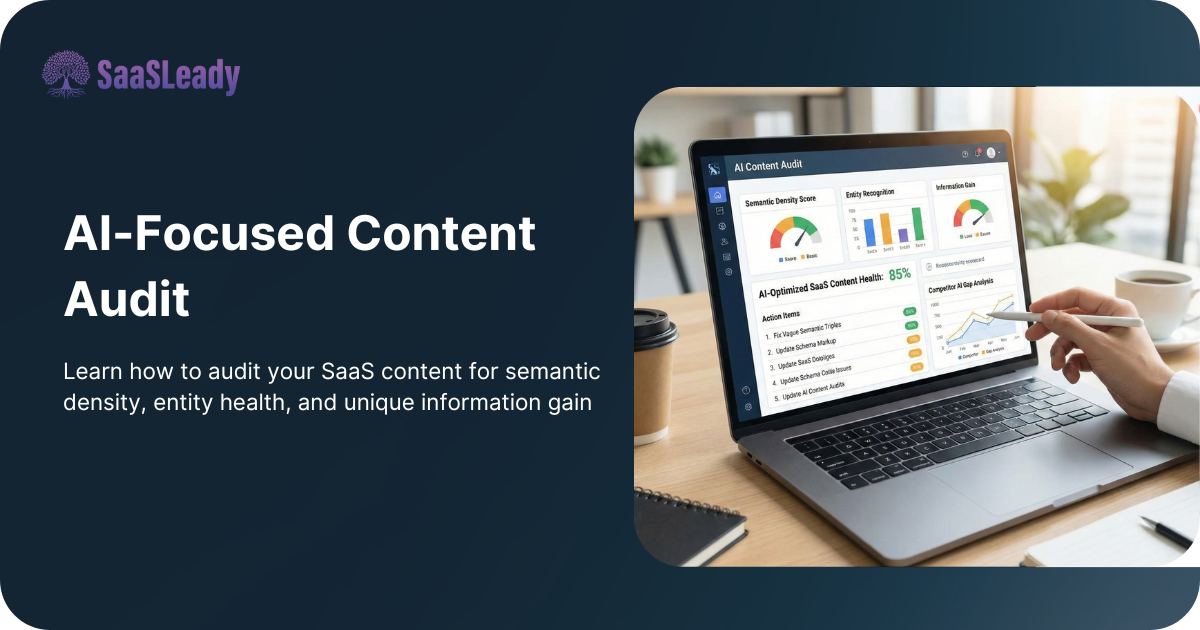 How to do ai focused content audit